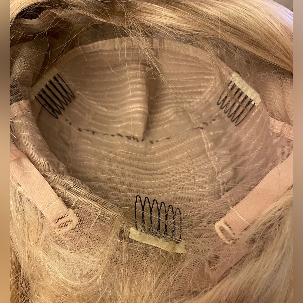 Real Human Hair Partially custom wig with lace front make me any offer! - Picture 4 of 4